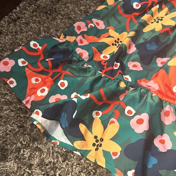 FLORAL DRESS NEW SZ 3X - Picture 2 of 5